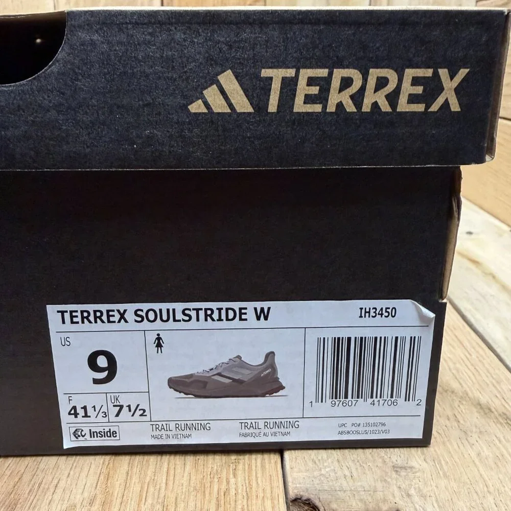 Adidas Terrex Soulstride Trail Running Shoes Purple/Burgundy IH3450 Women’s Sz 9 - Picture 10 of 14